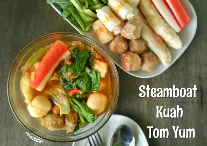 Resep Steamboat Kuah Tom Yum Oleh Niken Bellani Cookpad