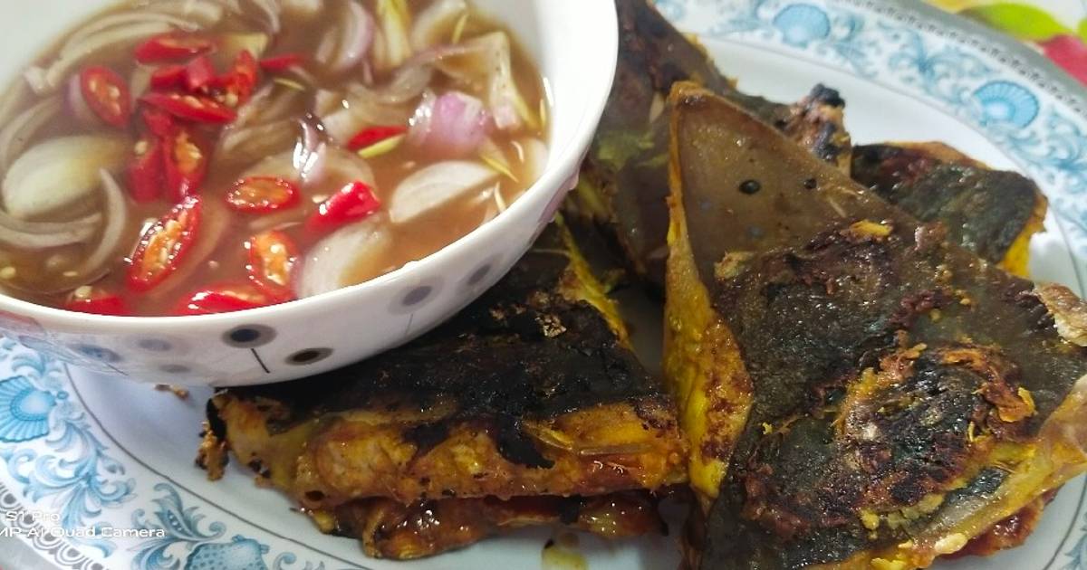 Resipi Ikan Pari Bakar Dan Air Asam Oleh Kak Yong Fatin Cookpad