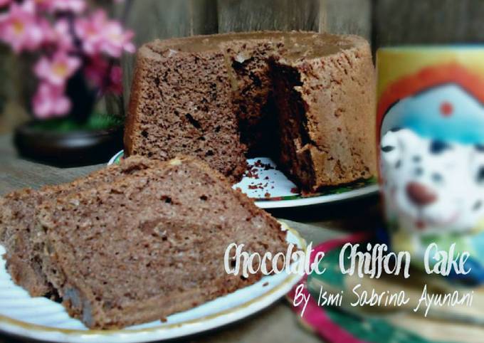 Resep Chocolate Chiffon Cake Oleh Ismi Sabrina Ayunani Cookpad