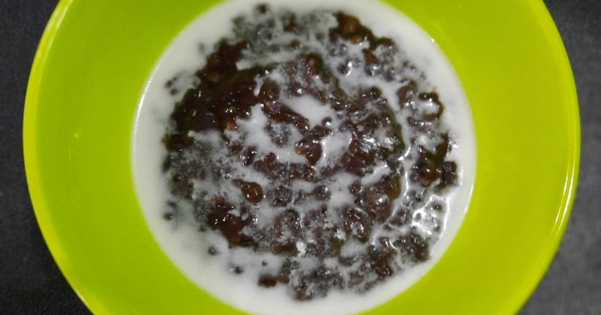 Resep Bubur Ketan Hitam Ijin Oleh Devi Dr Cookpad