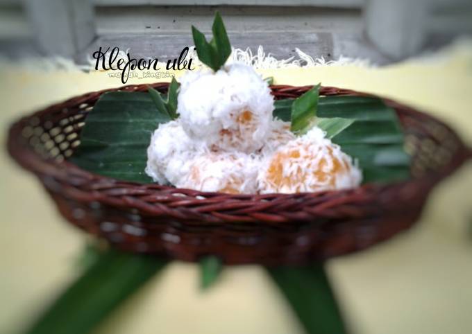 Resep Klepon Ubi Oleh Hk Channel Cookpad