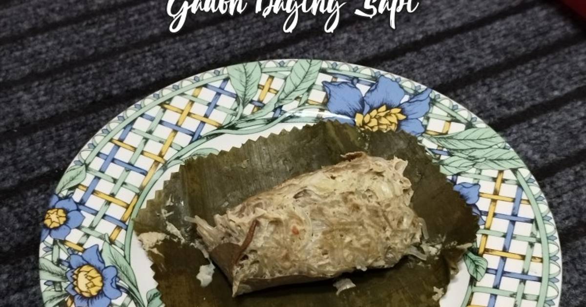 Resep Gadon Daging Sapi Oleh Ike Yuanita Wijayanti Cookpad