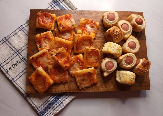 Ricetta Salatini Di Pasta Sfoglia Di Le Delizie Di Vero Cookpad