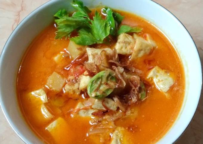 Resep Lodeh Tahu Putih Kentang Pete Oleh Murnasih Cookpad