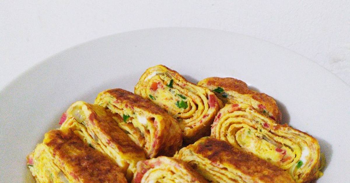 Resep Gyeran Mari A K A Telur Gulung Ala Kak Shaa Oleh Marisa Cookpad