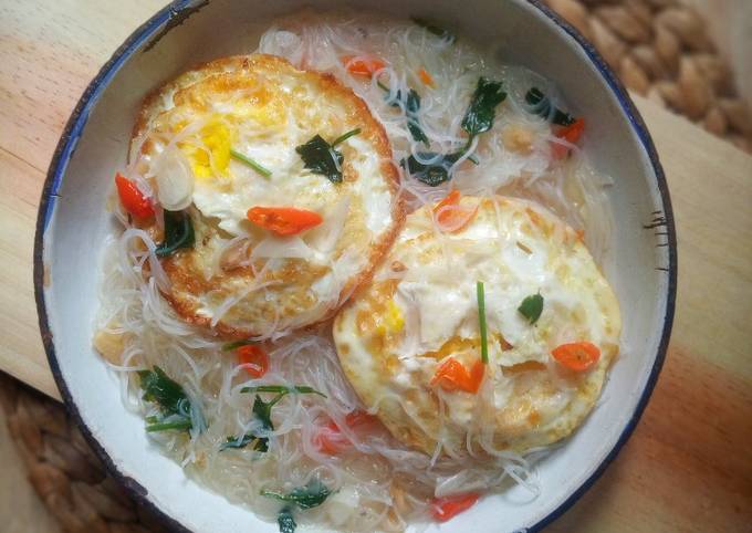 Resep Telur Mata Sapi Bakuah Bihun Khas Minang Oleh Meieka Cookpad