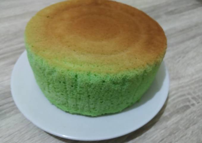 Resep Pandan Genoise Sponge Cake Oleh Michiko Suki Cookpad