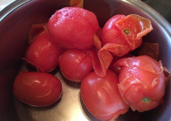 Como Pelar Tomates Receta De Pablo Rishmawi Cookpad