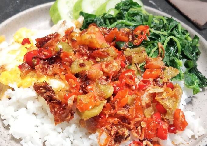 Resep SAMBAL IRIS TUMIS Simply Tasty Oleh DapurVY Cookpad