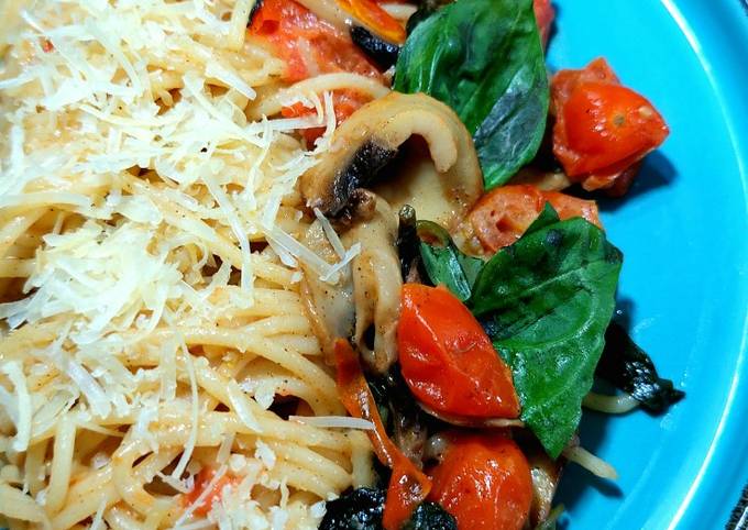 Resep Spaghetti With Mushroom Oleh Susi Darmawan Ig D Sus Cookpad