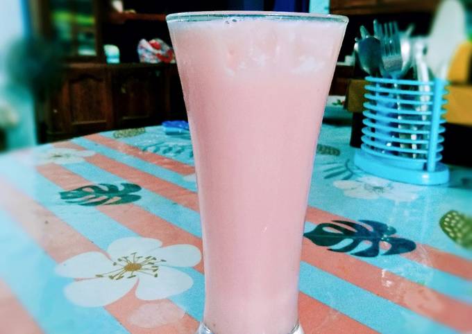 Resep Pink Lava Drink Ala Richeese Factory Oleh Ahmi Yofaniar Pratiwi