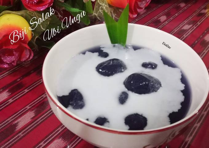 Resep Biji Salak Ubi Ungu Oleh Eka Dav Cookpad