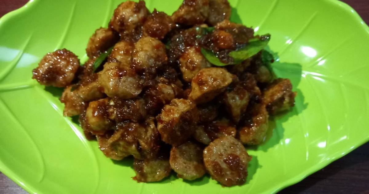 Resep Cara Lembuut Bakso Mercon Enak Dan Mudah Cookpad