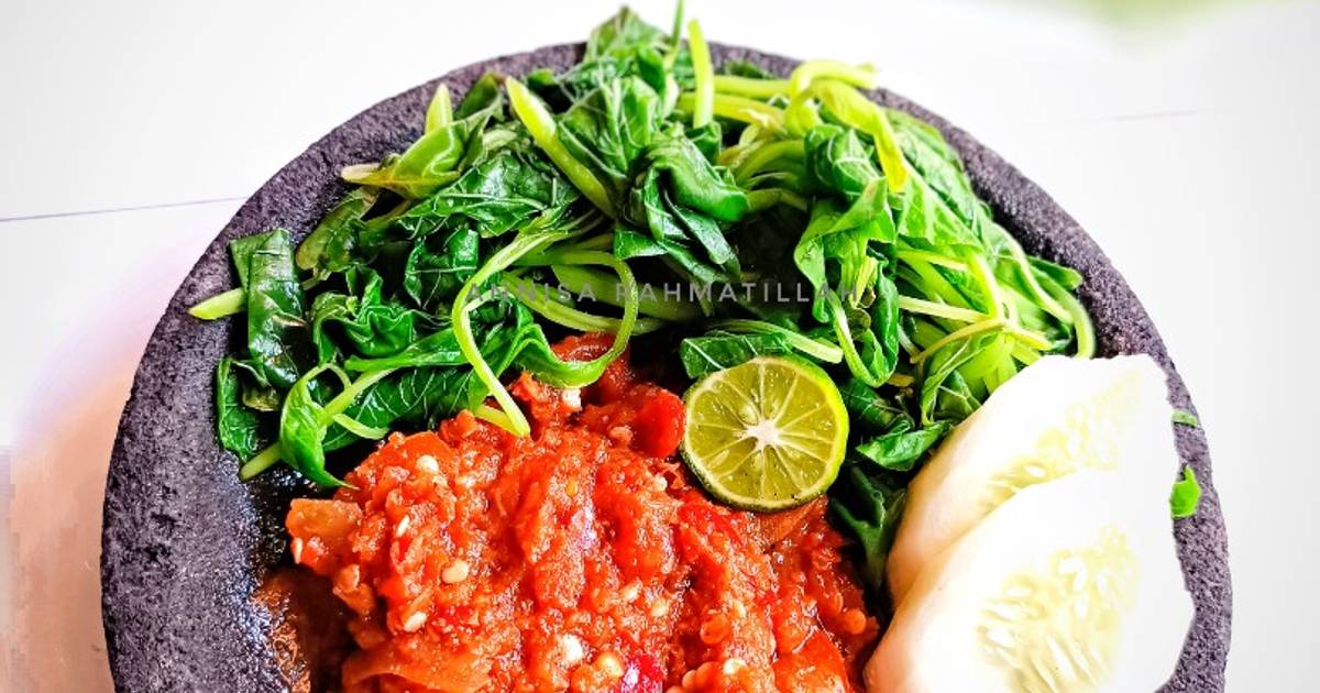 95 Resep Sambal Tempong Enak Dan Mudah Cookpad