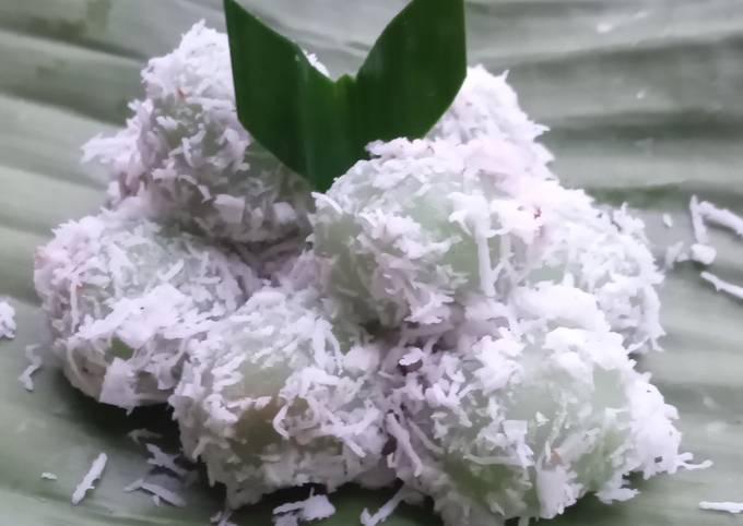 Resep Klepon Ketan Isi Gula Merah Oleh Brelea Gaitsasaufa Cookpad