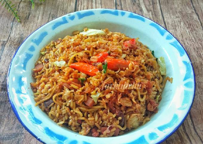 Resep Nasi Goreng Mawut Magelangan Ala Warmindo Oleh Farhah Cookpad