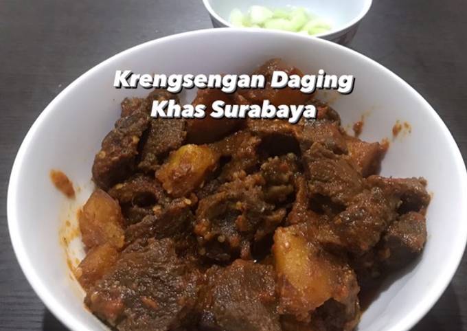 Resep Masih Suasana Idul Adha Krengsengan Daging Khas Surabaya Oleh