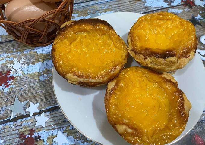 Resep Portuguese Egg Tart Simple Tanpa Whip Cream Oleh Dapur Loli