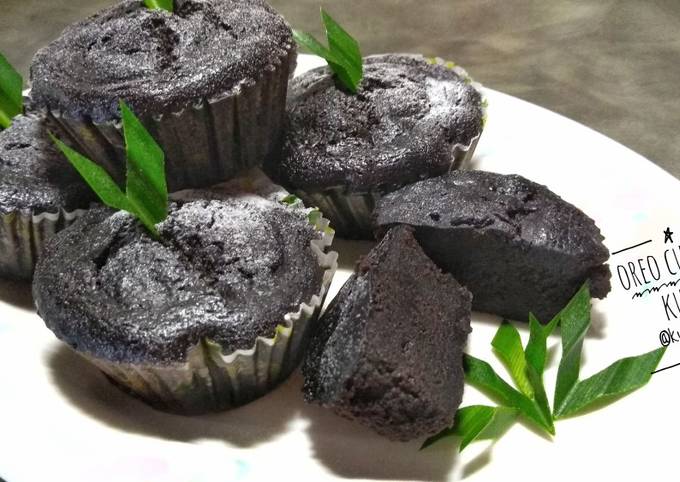 Resep Oreo Cupcake 2 Bahan Oleh Kucingrabbit Anny Cookpad