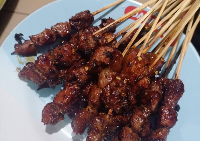 Resep Sate Daging Sapi Oleh Isfanti Cookpad