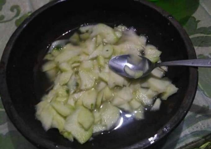 Resep Rujak Mangga Manis Pedas Oleh Siskasusi Cookpad