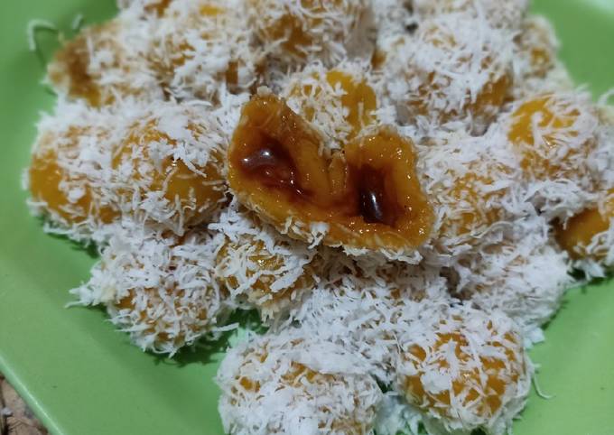 Resep Klepon Labu Kuning Oleh Anjar Muhayyaroh Umma Ciya Cookpad