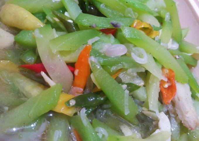 Resep Tumis Labu Siam Oleh Dapur Ticco Cemal Cemil Cookpad