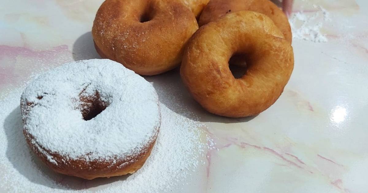 Resep Donat Tanpa Kentang Dengan Santan Enak Dan Mudah Cookpad