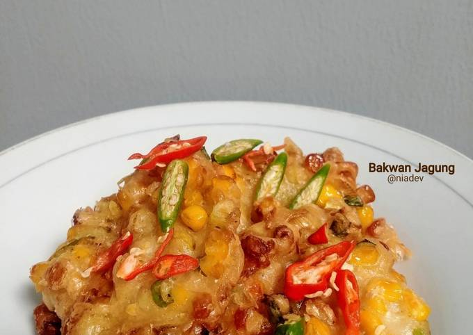 Resep Bakwan Jagung Renyah Oleh Nia Devi Cookpad