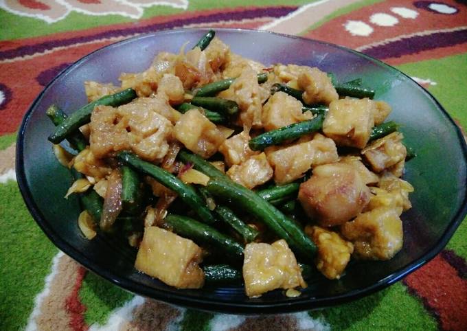 Resep Oseng Oseng Tahu Tempe Kacang Panjang Sederhana Oleh Rere Mei