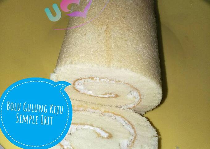 Resep Bolu Gulung Simple Irit Lembut Oleh Millaty Anggana Puri Cookpad