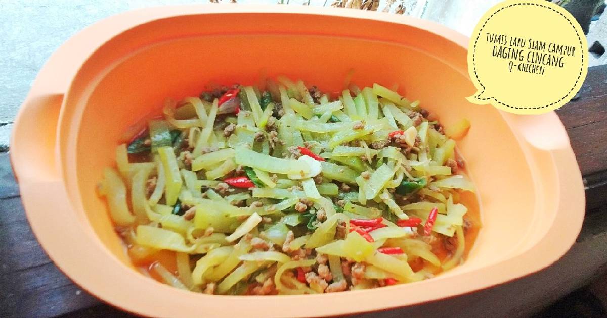 Resep Oseng Labu Siam Daging Enak Dan Mudah Cookpad