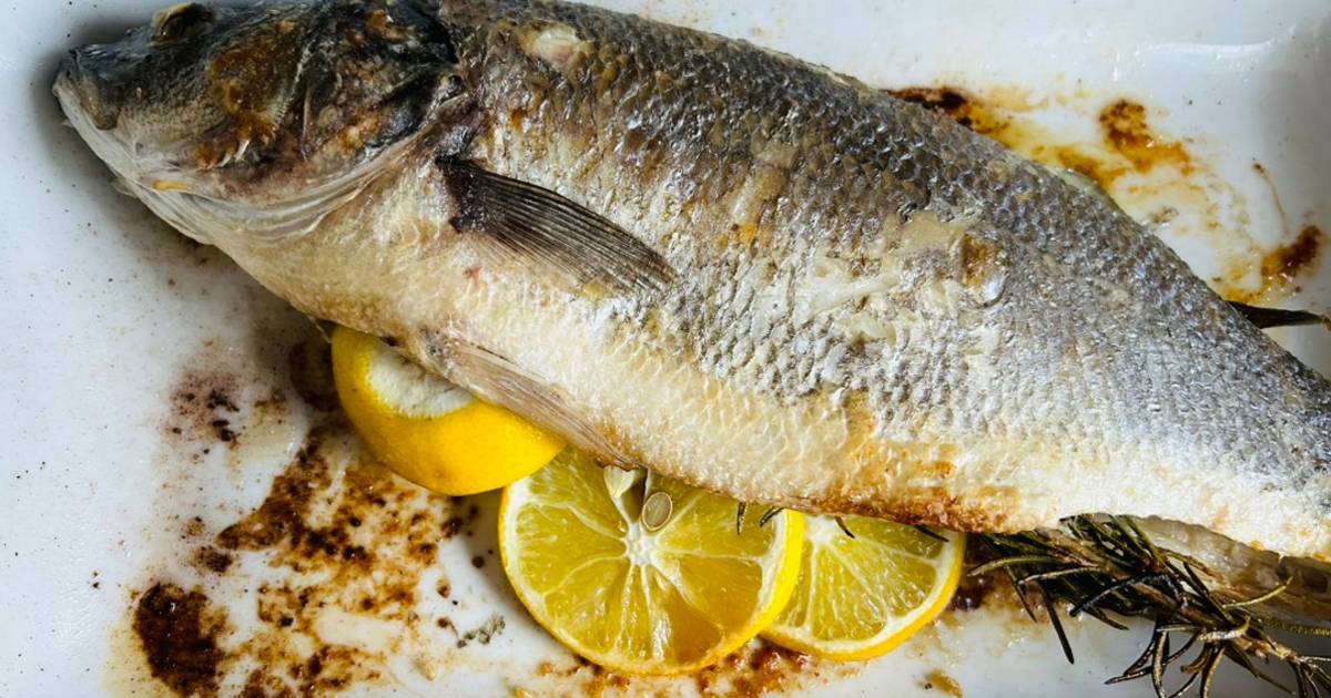 Tengeri sügér branzino egyben sütve Rita receptje Cookpad receptek