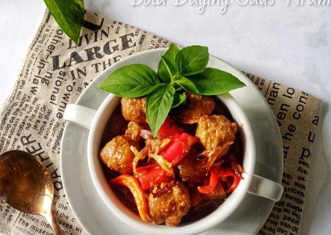 Resep Bola Daging Saus Tiram Oleh Nia Cookpad