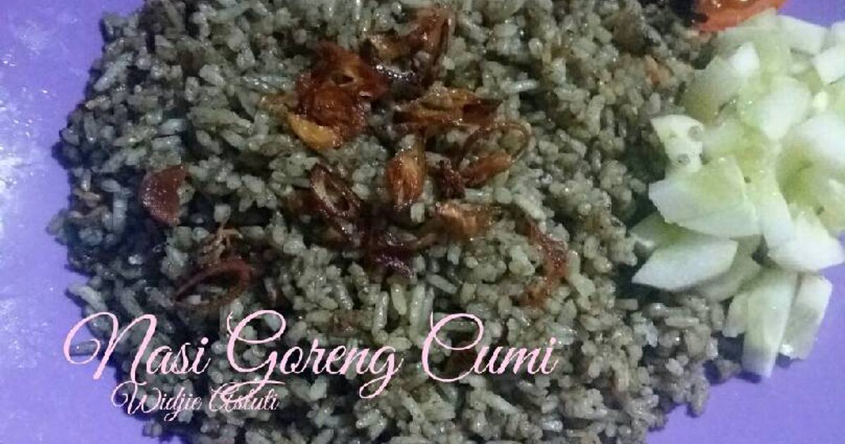 Resep Nasi Goreng Cumi Oleh Widjie Astuti Cookpad