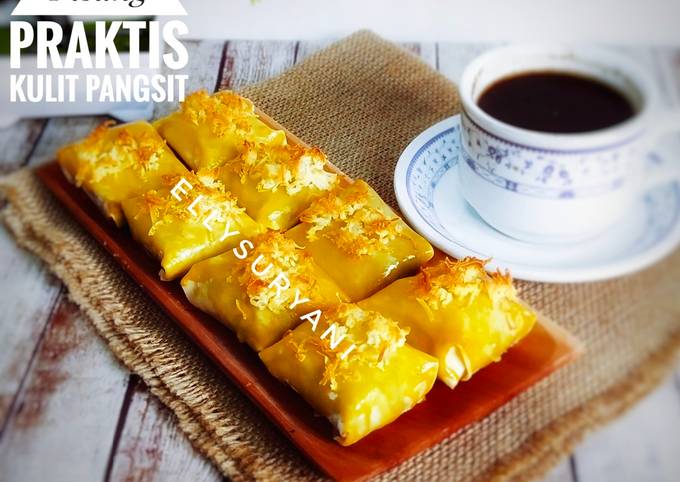 Resep Bolen Pisang Praktis Kulit Pangsit Oleh Elly Suryani Cookpad