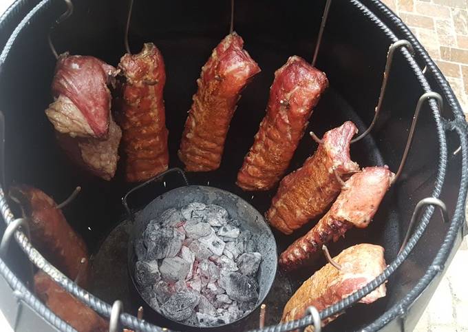 Costillas al Cilindro Receta de Oscar Niño Cookpad