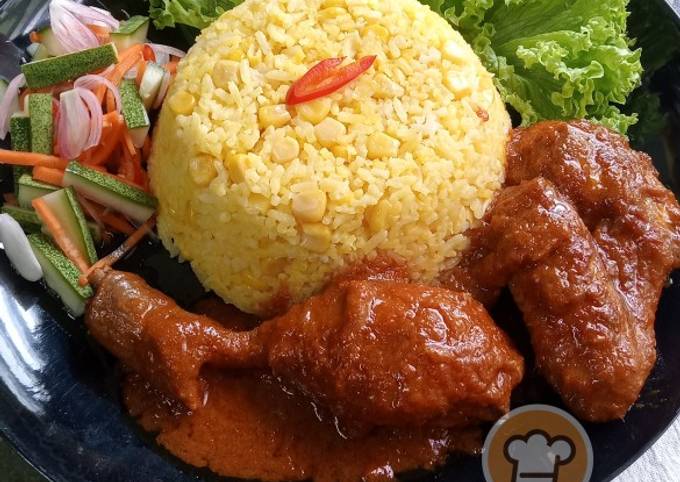 Resipi Nasi Jagung Set Oleh Nor Al Fatihah Cookpad