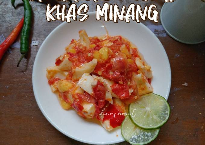 Resep Sambalado Telur Khas Minang Oleh Dian Amel Cookpad