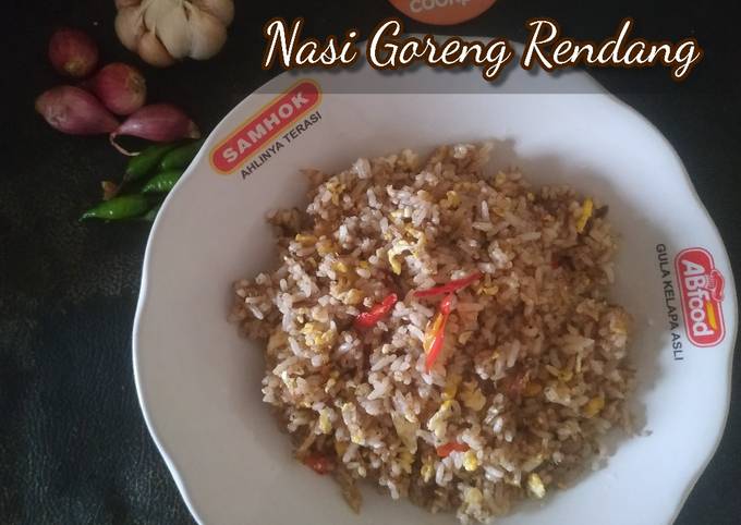 Resep Nasi Goreng Bumbu Rendang Oleh Dhini Burhanudin Cookpad