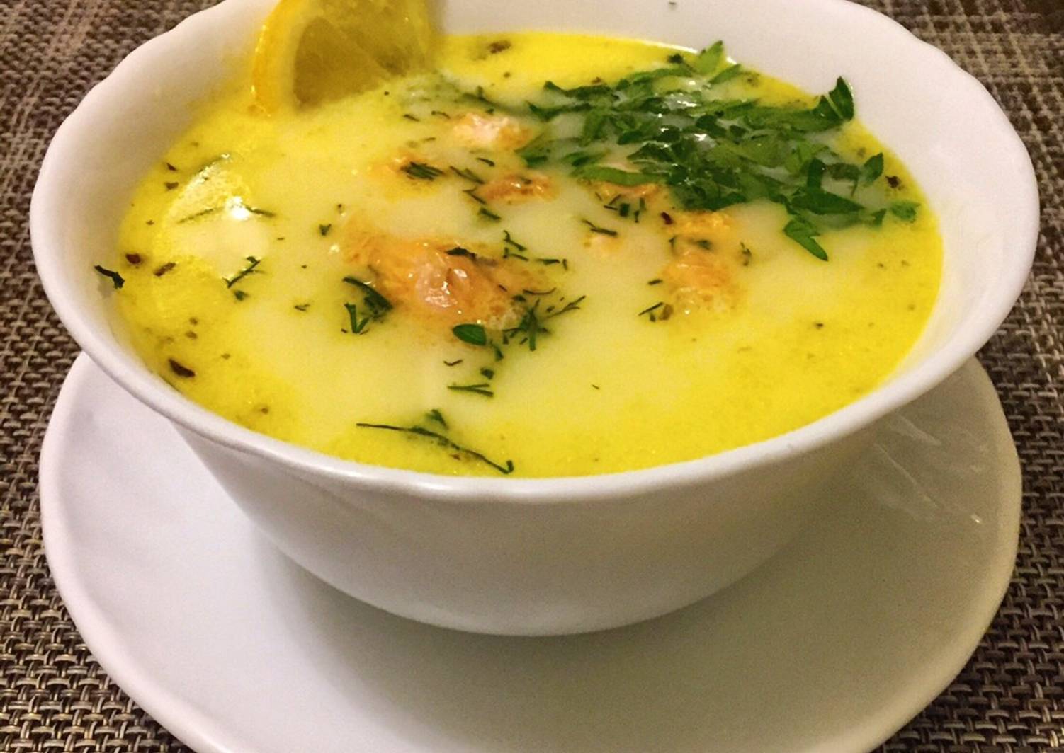 Сырный суп про100 кухня