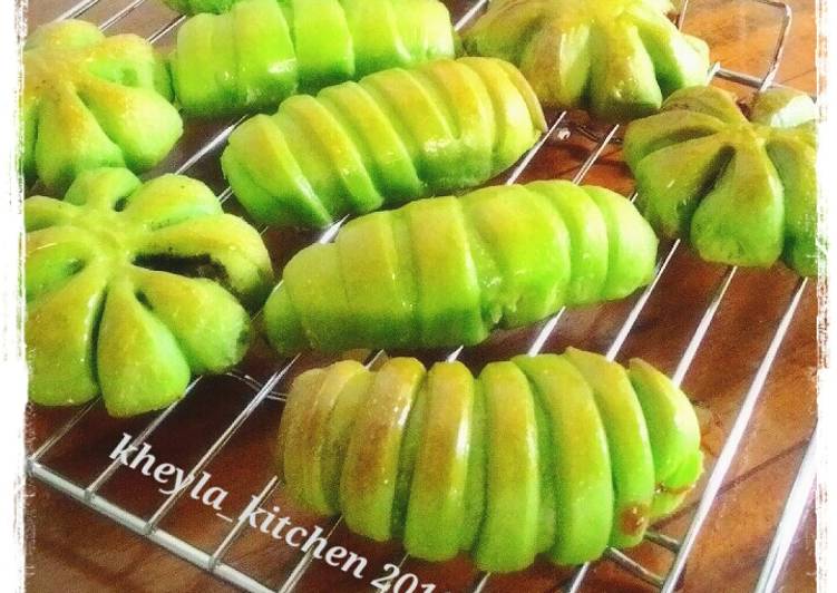 Resep Roti Manis Pandan Water Roux Oleh Kheyla S Kitchen Cookpad