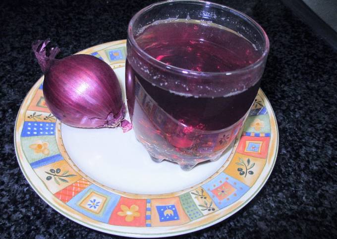 Infusión de cebolla morada Receta de cocinar con jorgette Cookpad