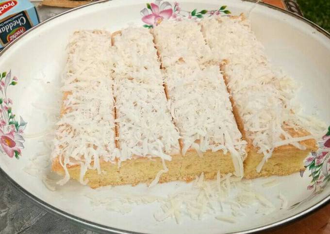 Resep Sponge Cake Keju Bolu Keju Sponge 2 Telur Oleh Santiasih Cookpad