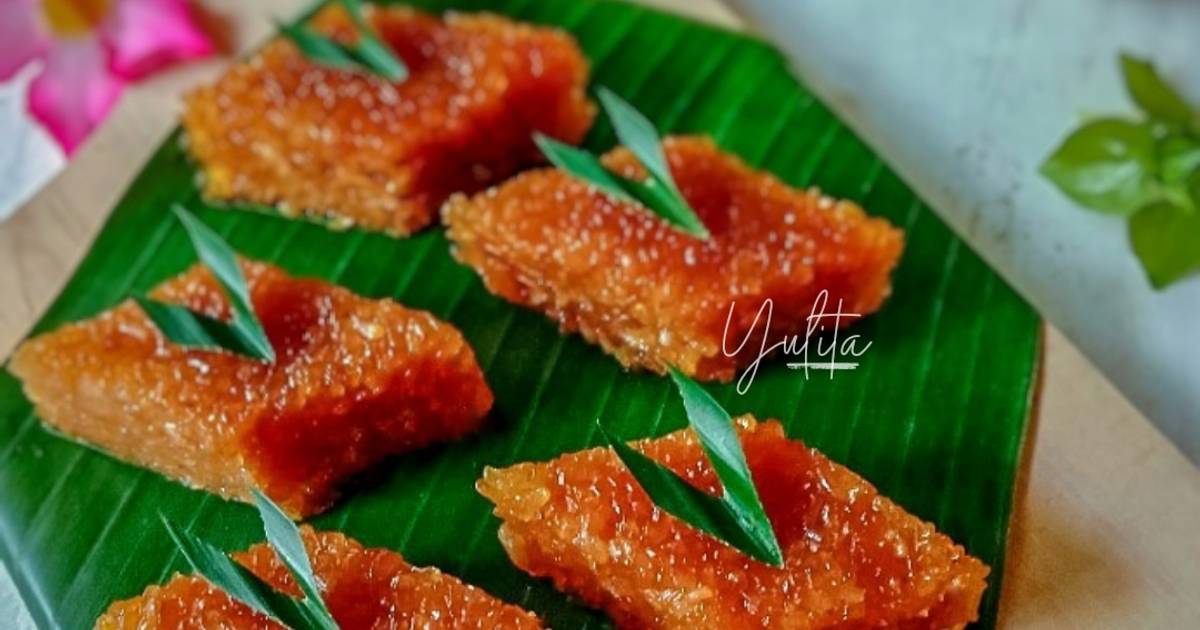 Resep Wajik Ketan Gula Merah Oleh Yulita Latip Cookpad