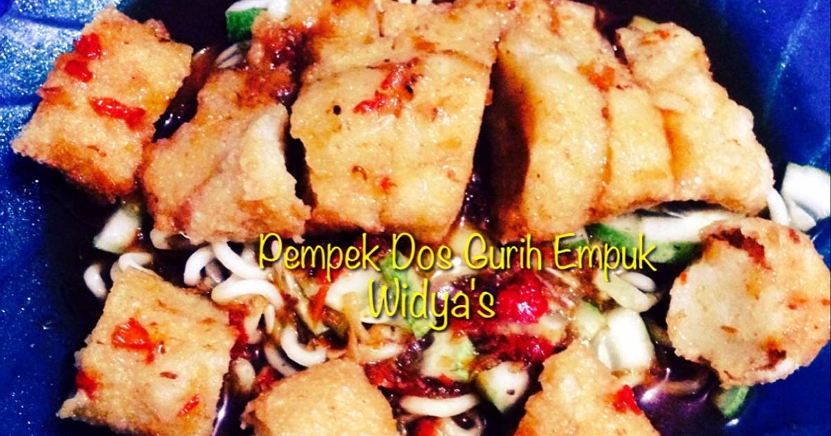 Resep Pempek Dos Gurih Empuk Oleh Widya Wulansari Dapur Widya Cookpad