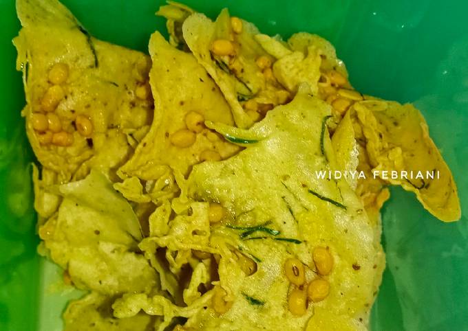 Resep Rempeyek Kacang Kedelai Oleh Widiya Febriani Cookpad