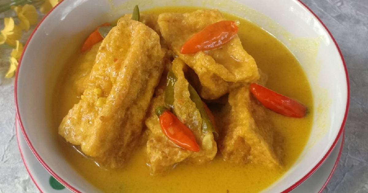 Resep Gulai Tahu Goreng Oleh Rini Marcello Cookpad