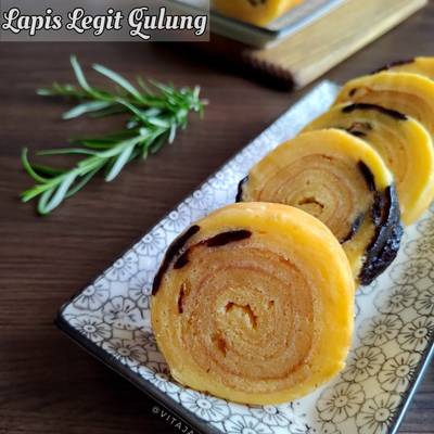 Resep Lapis Legit Gulung (Lapgit Roll) Oleh Vita Jaurina - Cookpad