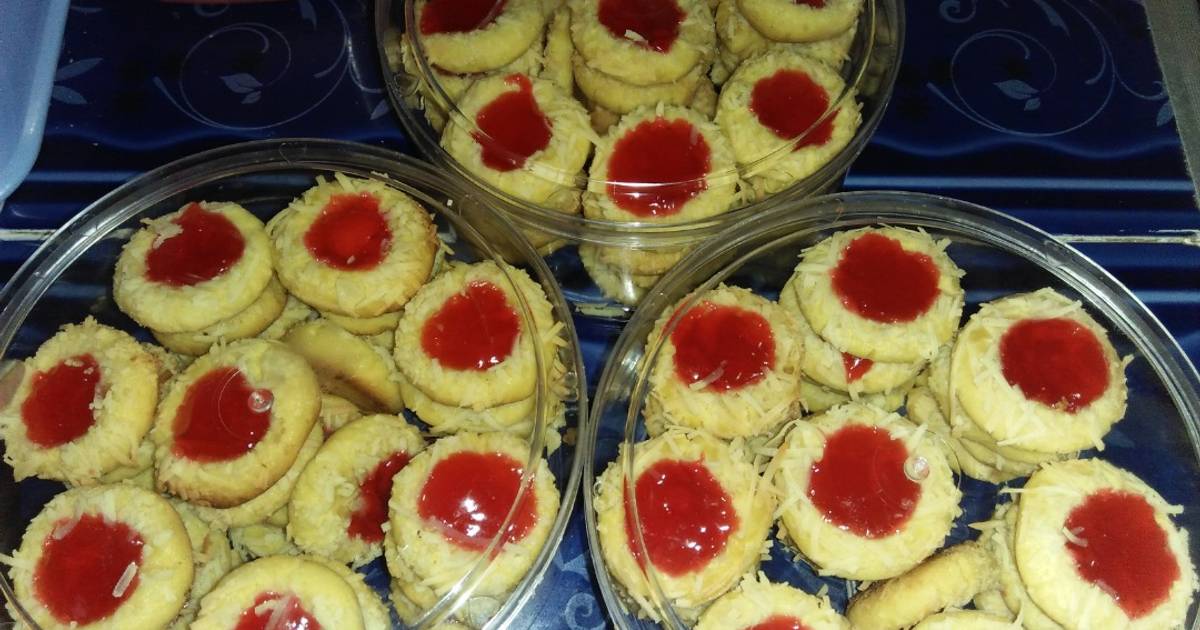 Resep Thumbprint Cookies Mempercantik Tampilan Kue Di Meja Oleh Thea